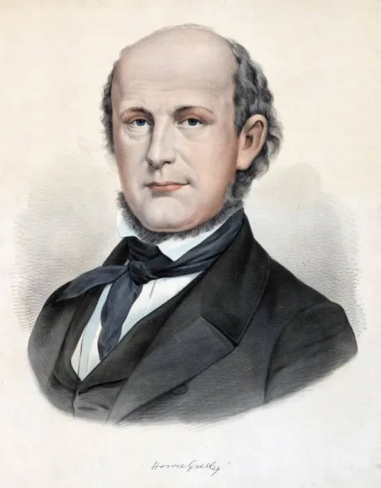Framed Print : Horace Greeley Framed Print : Horace Greeley