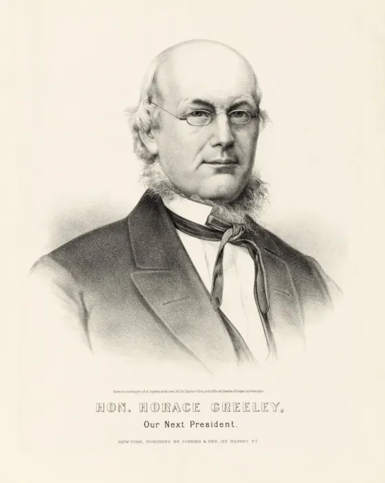 Framed Print : Horace Greeley Framed Print : Horace Greeley