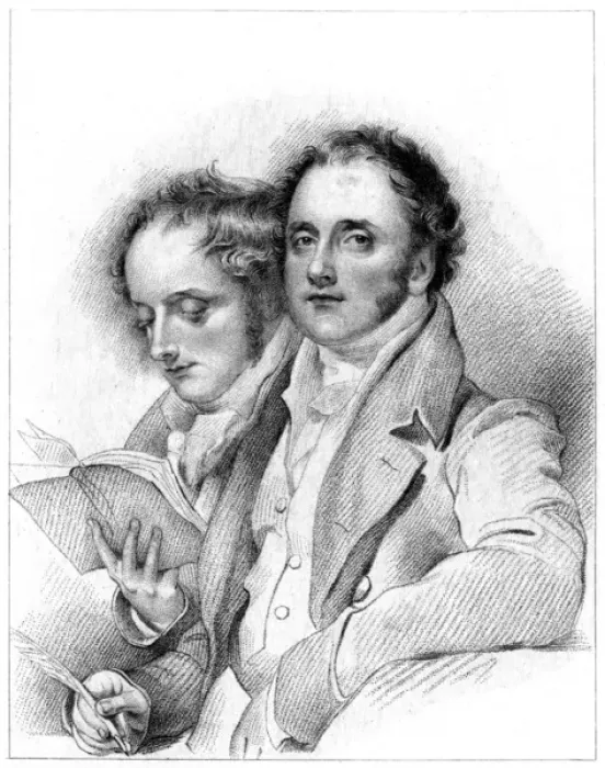 Framed Print : Horace and James Smith