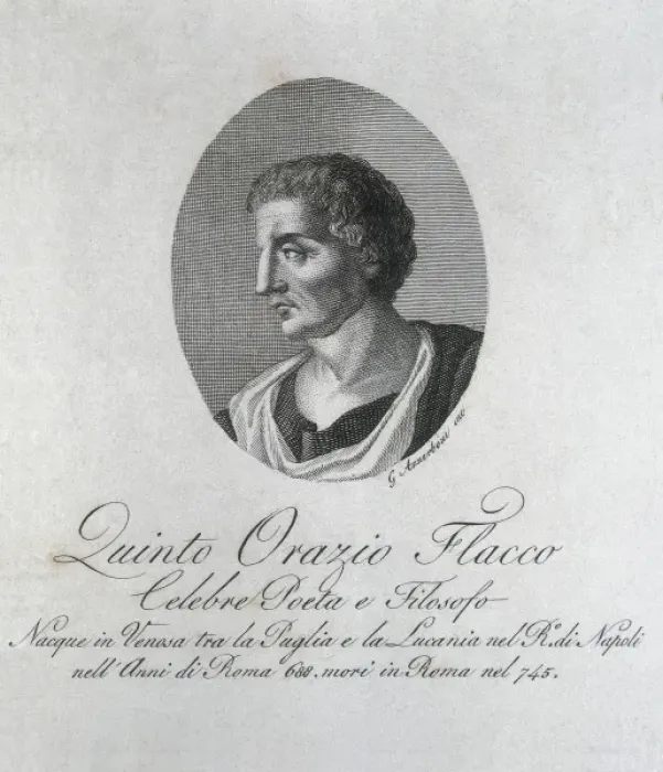 Framed Print : Horace, Quintus Horatius Flaccus (65-8 BC). Latin Framed Print : Horace, Quintus Horatius Flaccus (65-8 BC). Latin