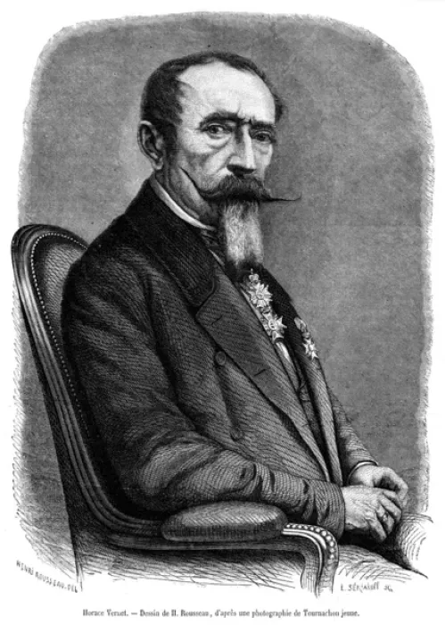 Framed Print : Horace Vernet Framed Print : Horace Vernet