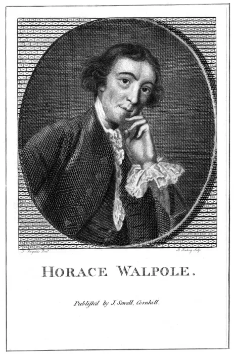 Framed Print : Horace Walpole Framed Print : Horace Walpole