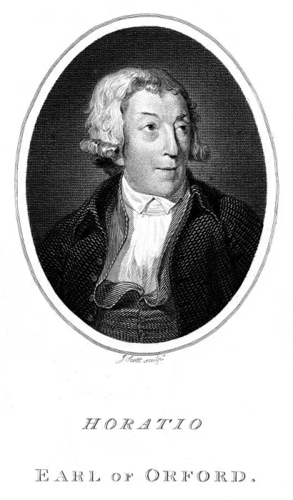 Framed Print : HORACE WALPOLE Framed Print : HORACE WALPOLE