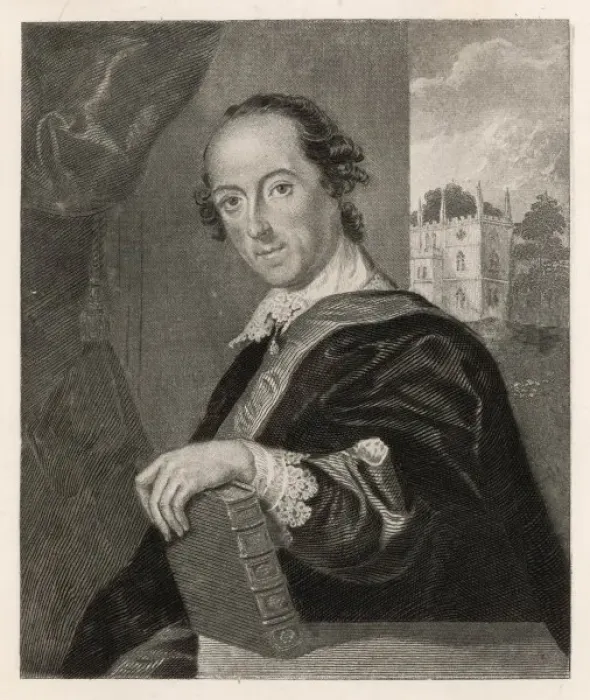 Framed Print : Horace Walpole / Anon Eng Framed Print : Horace Walpole / Anon Eng