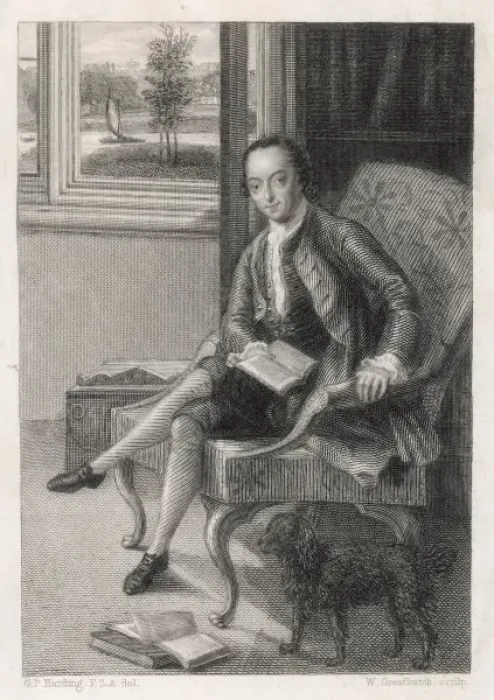 Framed Print : Horace Walpole / Harding Framed Print : Horace Walpole / Harding