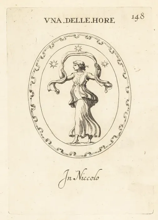 Framed Print : One of the Horae, goddesses of the seasons Framed Print : One of the Horae, goddesses of the seasons