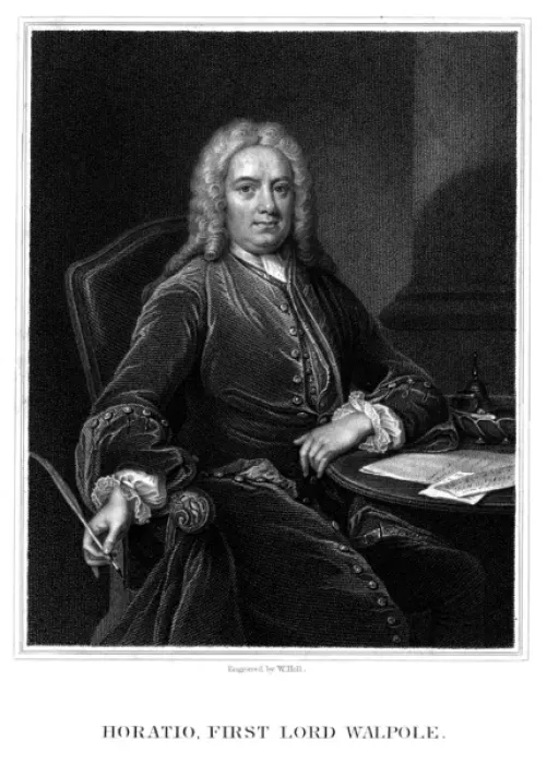 Framed Print : Horatio Baron Walpole Framed Print : Horatio Baron Walpole