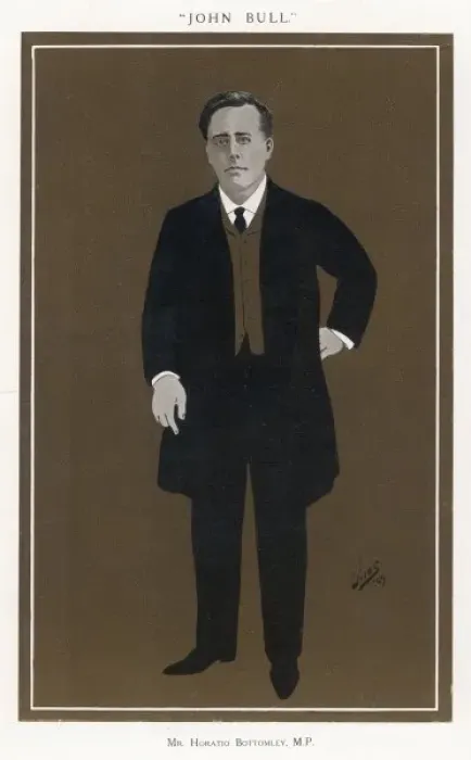 Framed Print : Horatio Bottomley / T & C Framed Print : Horatio Bottomley / T & C