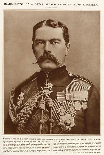 Horatio Herbert Kitchener, 1st Earl Kitchener (1850 - 1916)