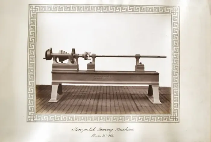 Framed Print : Horizontal boring machine Framed Print : Horizontal boring machine