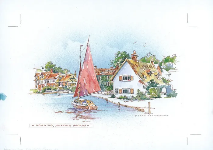 Framed Print : Horning, Norfolk Broads Framed Print : Horning, Norfolk Broads