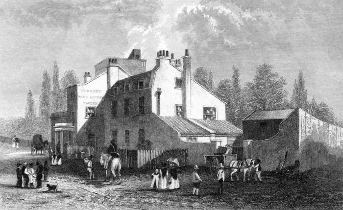 Framed Print : Hornsey Wood House Framed Print : Hornsey Wood House