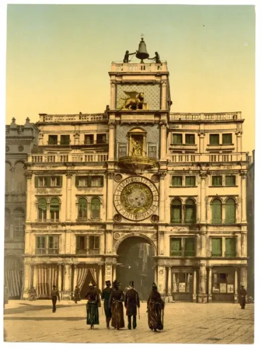 Framed Print : The Horologe, Venice, Italy Framed Print : The Horologe, Venice, Italy