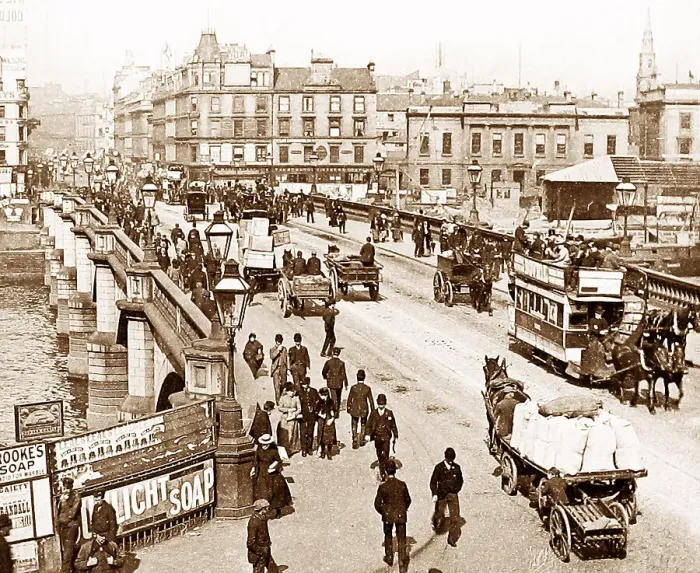 Framed Print : Horse bus, Glasgow Framed Print : Horse bus, Glasgow
