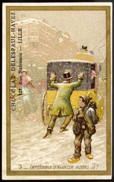 Framed Print : Horse Cab in Snow Framed Print : Horse Cab in Snow