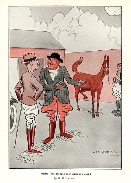 Horse Dealer by H. M. Bateman
