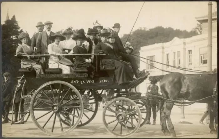 Framed Print : Horse Drawn Excursion Framed Print : Horse Drawn Excursion