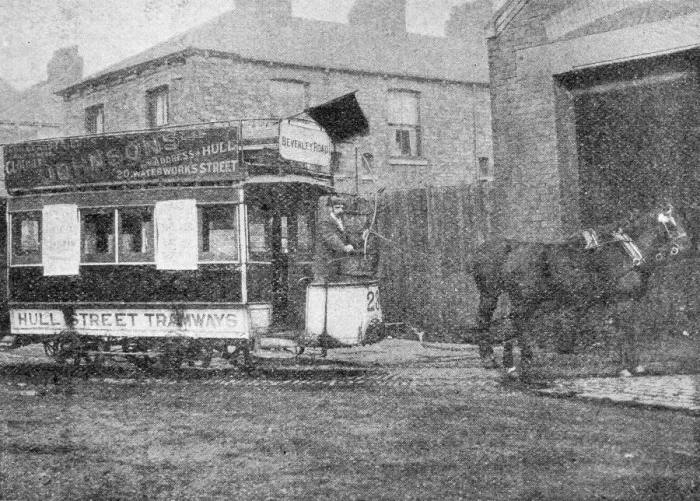 Framed Print : Last horse-drawn tram, Hull Framed Print : Last horse-drawn tram, Hull