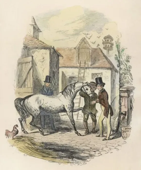 Framed Print : Horse and Purchaser Framed Print : Horse and Purchaser