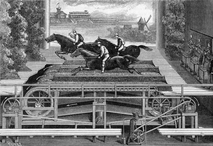 Framed Print : HORSE RACE ON STAGE Framed Print : HORSE RACE ON STAGE