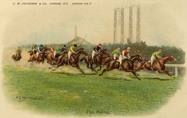 Horse racing on the flat