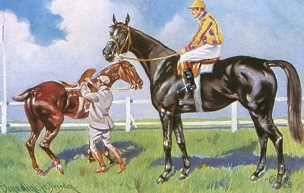Horse Racing - Going to the Post