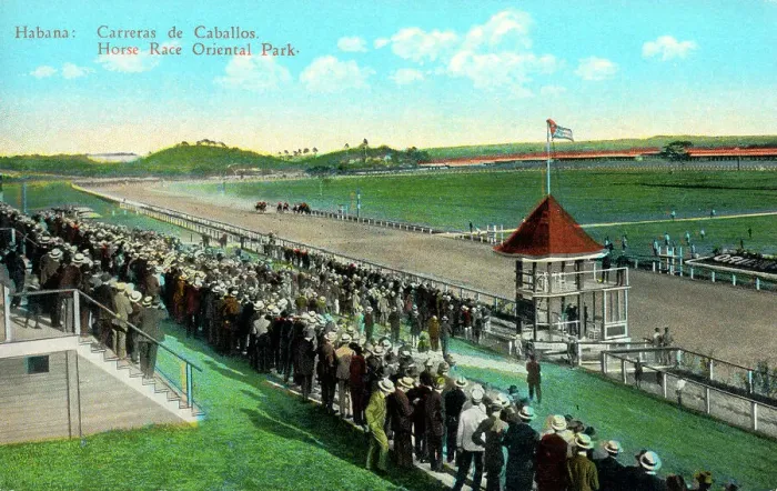 Framed Print : Horse Racing at Oriental Park, Havana, Cuba Framed Print : Horse Racing at Oriental Park, Havana, Cuba