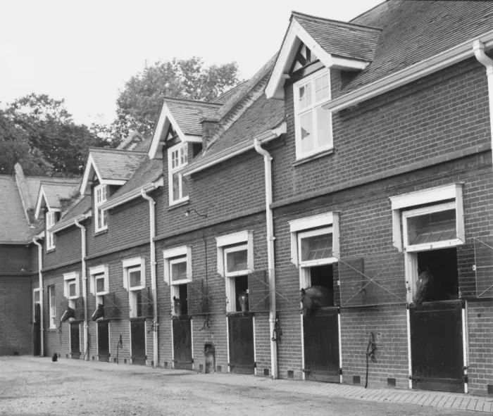 Framed Print : Horse Stables Framed Print : Horse Stables