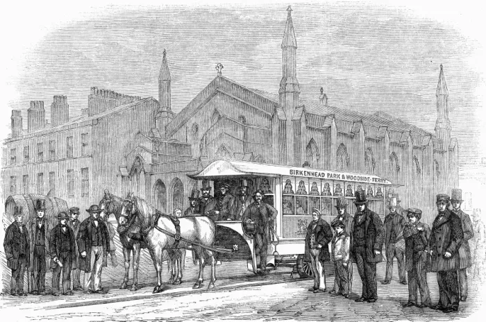 Framed Print : Horse Tram Birkenhead Framed Print : Horse Tram Birkenhead