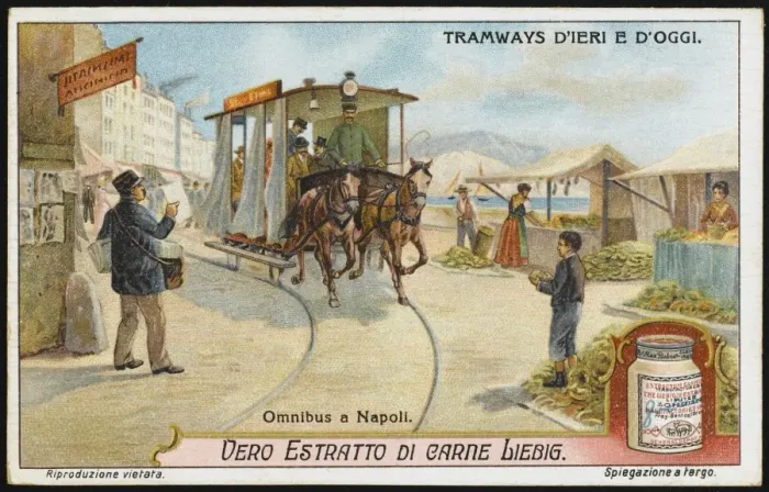 Framed Print : Horse Tram, Naples Framed Print : Horse Tram, Naples