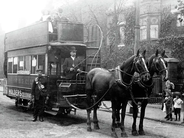 Framed Print : Last horse tram in Nechells, Birmingham 30th September 1906 Framed Print : Last horse tram in Nechells, Birmingham 30th September 1906