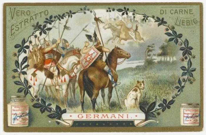 Framed Print : Horsemen 5 - Germani Framed Print : Horsemen 5 - Germani