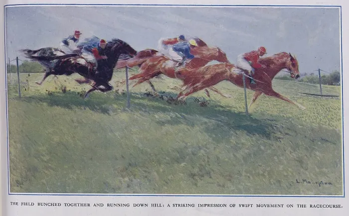 Framed Print : Horserace Action Framed Print : Horserace Action