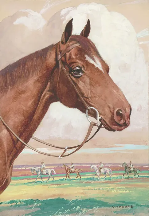 Framed Print : Horses by Ernest Whydale Framed Print : Horses by Ernest Whydale