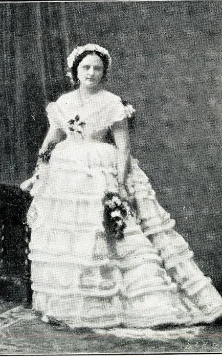 Framed Print : Hortense Schneider, French soprano, in evening dress Framed Print : Hortense Schneider, French soprano, in evening dress