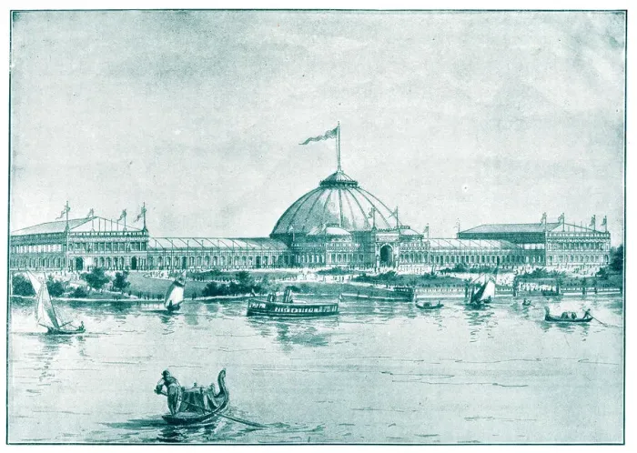 Framed Print : Horticultural Building, Worlds Fair Exhibition, Chicago, US Framed Print : Horticultural Building, Worlds Fair Exhibition, Chicago, US