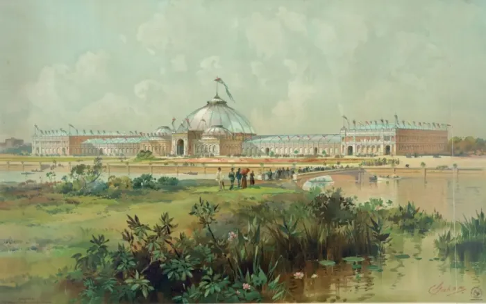 Framed Print : Horticultural hall, Worlds Columbian Exposition Framed Print : Horticultural hall, Worlds Columbian Exposition