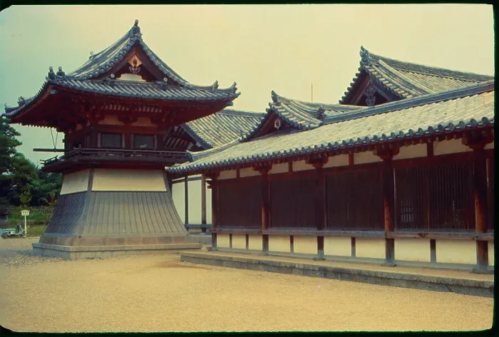 Framed Print : Horyu-Ji Nara, Japan Framed Print : Horyu-Ji Nara, Japan