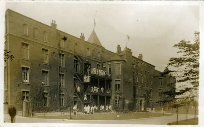 Framed Print : Hospital, Unknown location Framed Print : Hospital, Unknown location