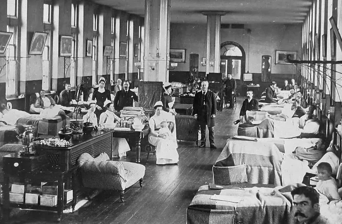 Framed Print : Hospital Ward Framed Print : Hospital Ward