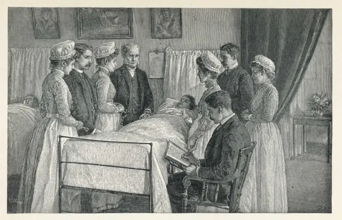 Framed Print : Hospitals / USA / Bellevue Framed Print : Hospitals / USA / Bellevue