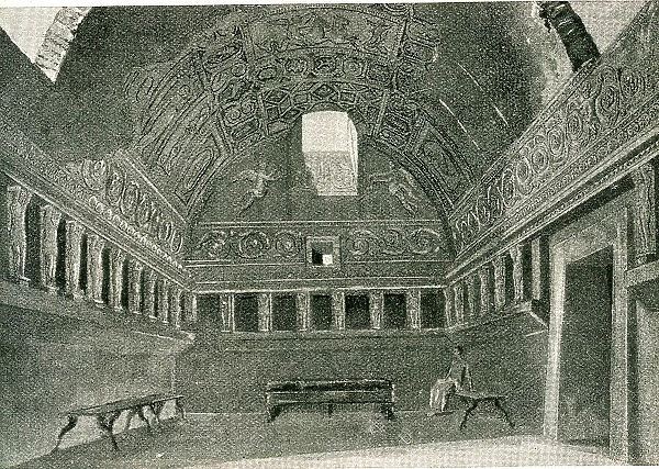 Hot Room, Public Baths, Pompeii, Italy