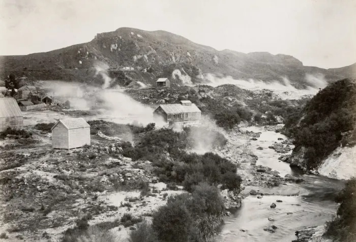 Framed Print : Hot springs, Whakarewarewa, New Zealand Framed Print : Hot springs, Whakarewarewa, New Zealand