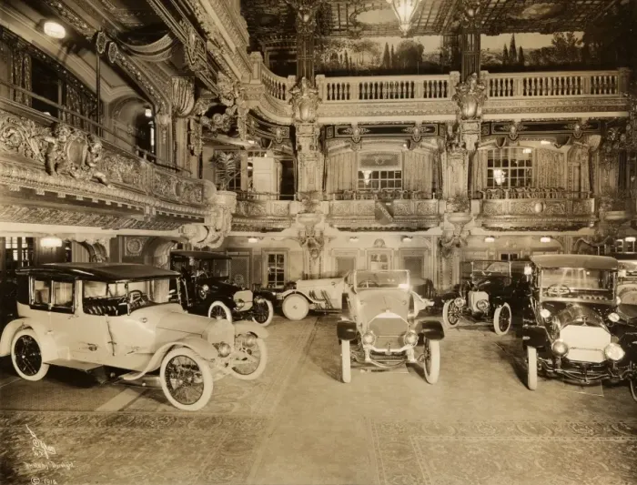 Framed Print : Hotel Astor motor show, New York Framed Print : Hotel Astor motor show, New York
