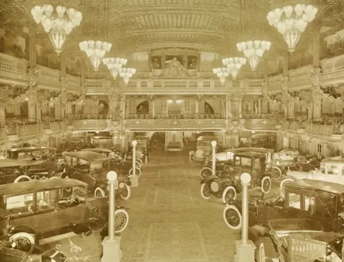 Framed Print : Hotel Astor motor show, New York Framed Print : Hotel Astor motor show, New York