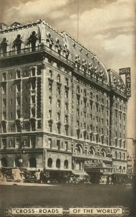 Framed Print : Hotel Astor, New York Framed Print : Hotel Astor, New York