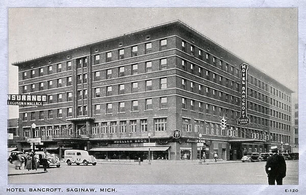 Hotel Bancroft, Saginaw, Michigan, USA