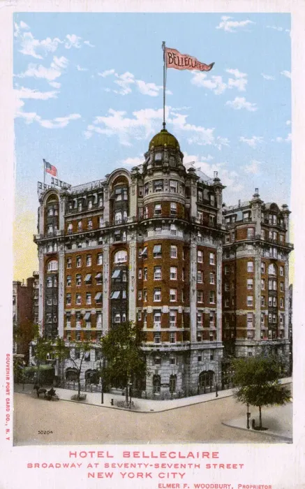 Framed Print : Hotel Belleclaire - Broadway at 77th Street, New York, USA Framed Print : Hotel Belleclaire - Broadway at 77th Street, New York, USA
