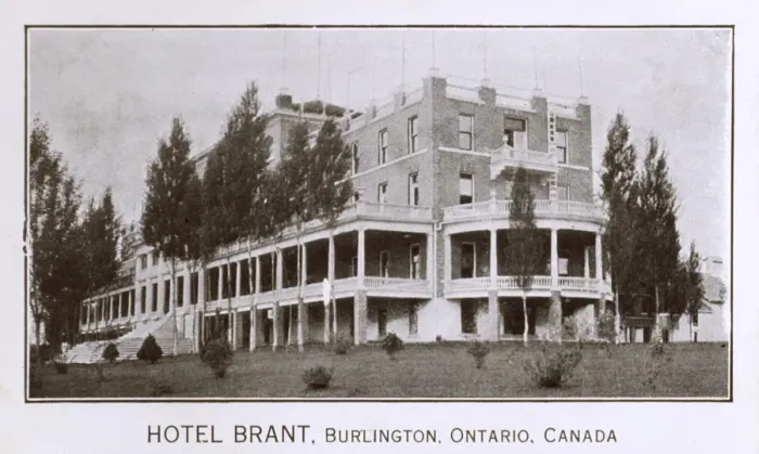Framed Print : Hotel Brant, Burlington, Ontario, Canada Framed Print : Hotel Brant, Burlington, Ontario, Canada