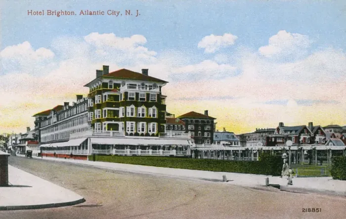 Framed Print : Hotel Brighton, Atlantic City, New Jersey, USA Framed Print : Hotel Brighton, Atlantic City, New Jersey, USA